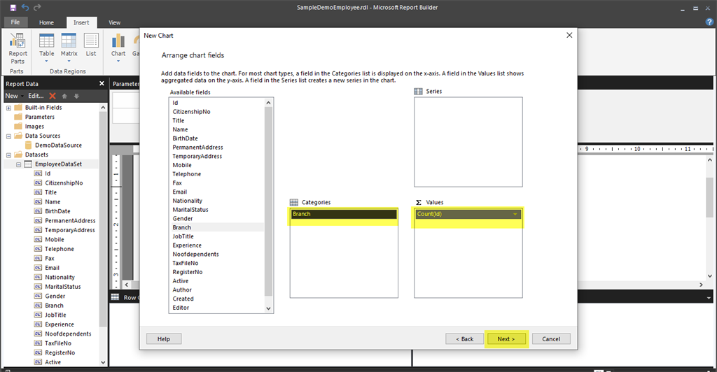 Build SSRS (RDL) Report From Microsoft Report Builder